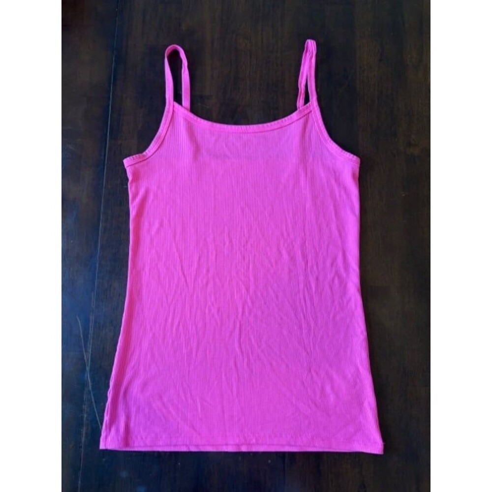 No boundaries Tank top for younger women neon pink size L stretchy fit